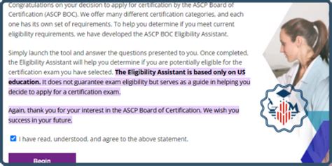ascp international eligibility|Identify the examination you’re applying for and determine  .